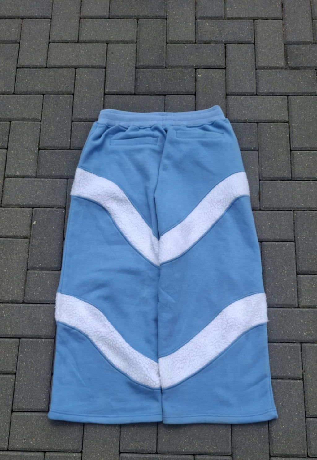 spodnie blushy niebieskie