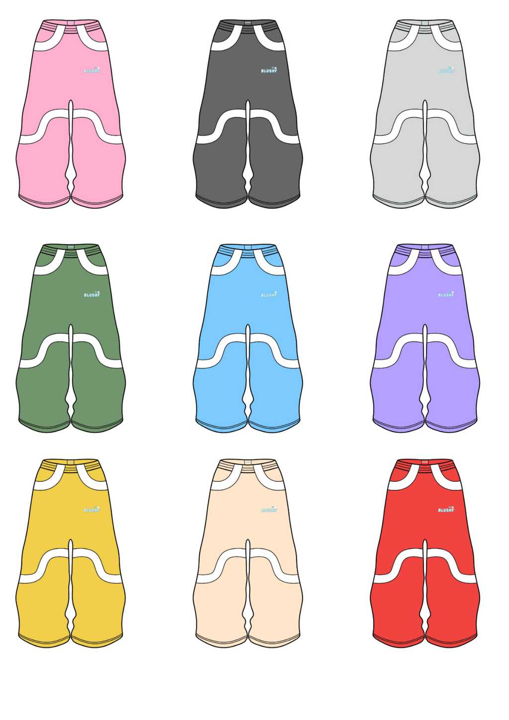 losowe spodnie dresowe