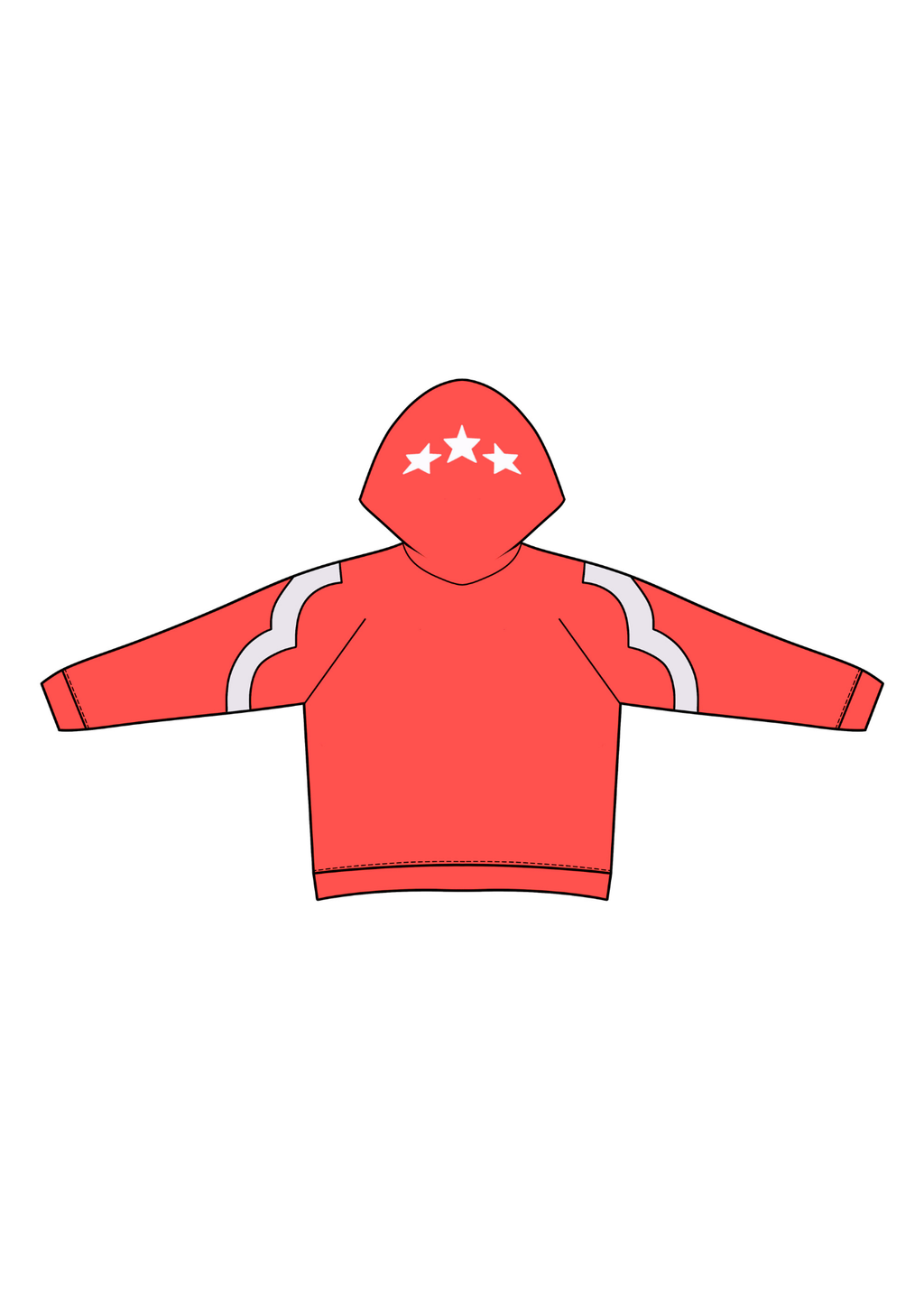 bluza blushy czerwona