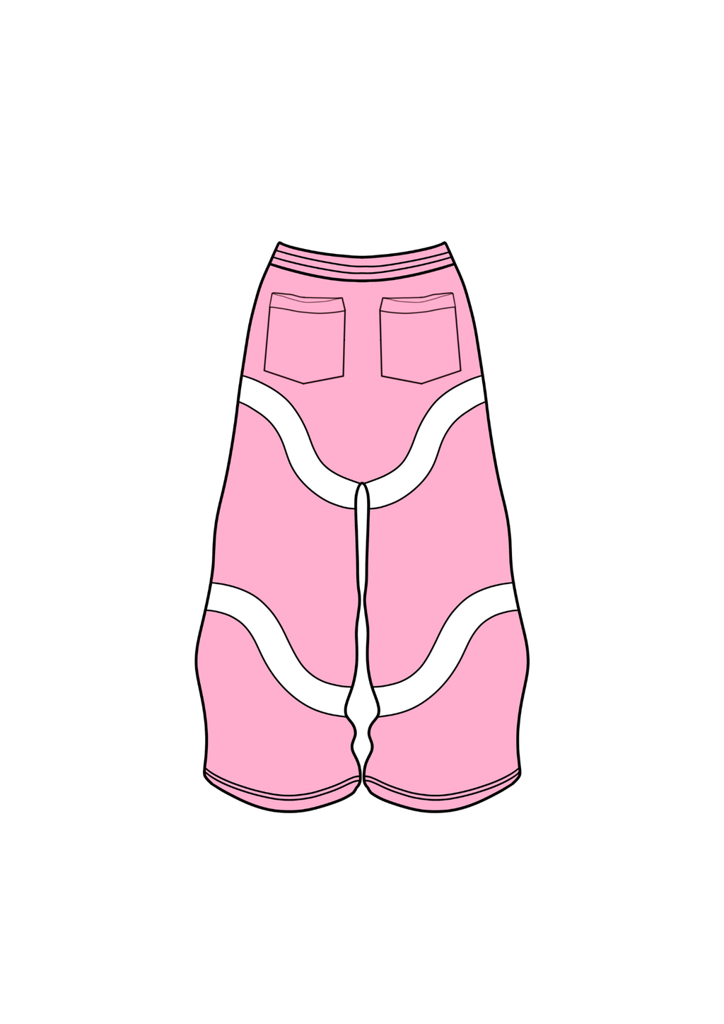 spodnie blushy różowe