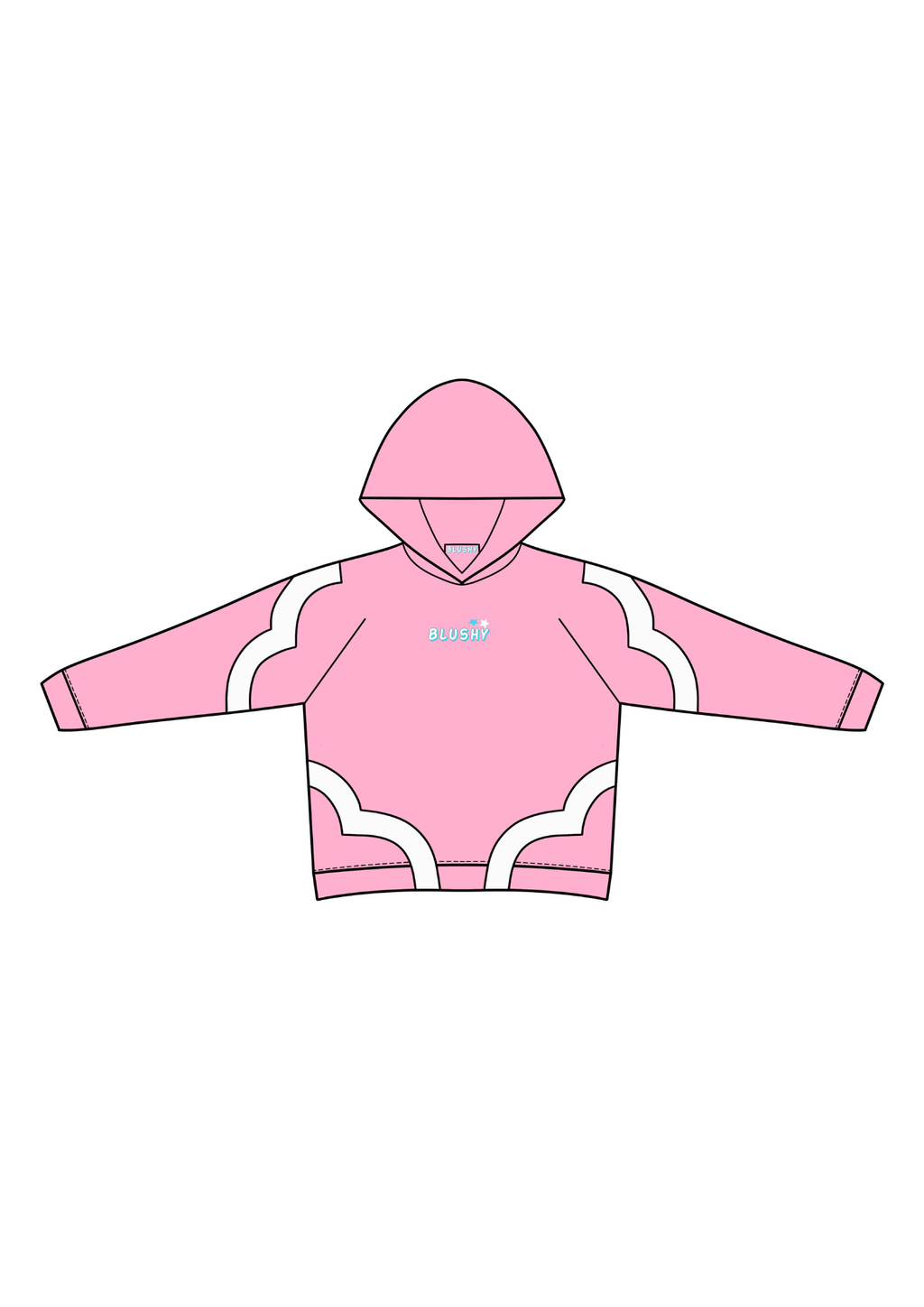 bluza blushy różowa