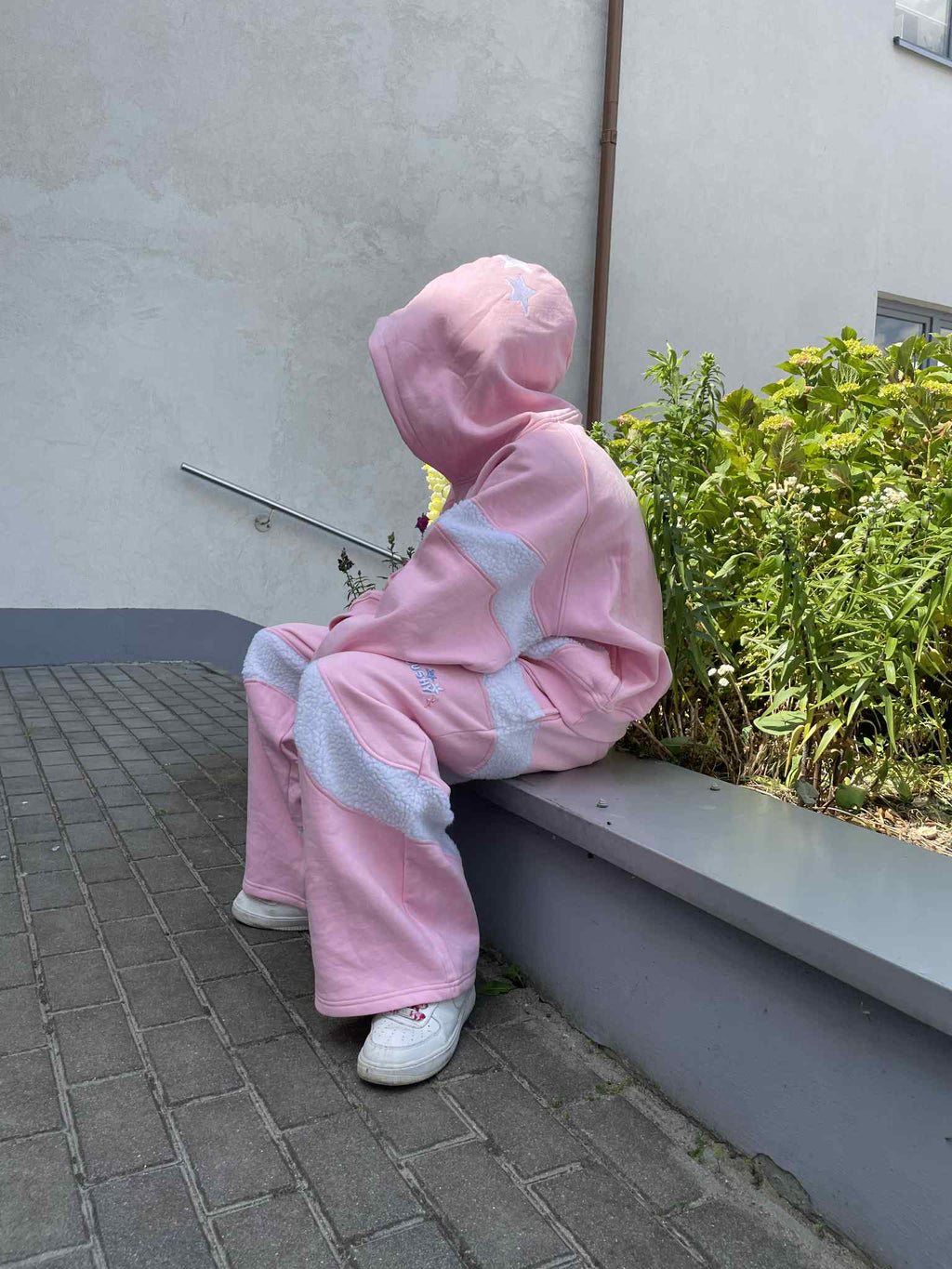 spodnie blushy niebieskie